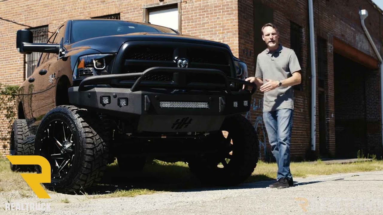 Watch video Hammerhead Prerunner Front Bumper Fast Facts on a 2016 Ram 2500 Now Hammerhead Prerunner Front Bumper Fast Facts on a 2016 Ram 2500