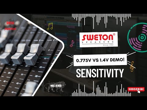 Amplifier Full Power Kaise Deta Hai? Sensitivity Test 0.775V / 1V / 1.4V Explained@Sweton Speakers