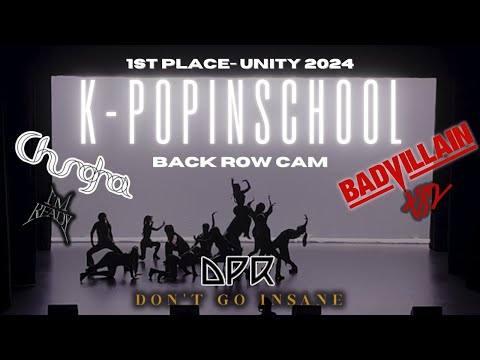 [KPOP IN SCHOOL | BACK CAM] UNITY 2024 FALL (CHUNGHA, DPR IAN, BADVILLAIN) | ATX KDC