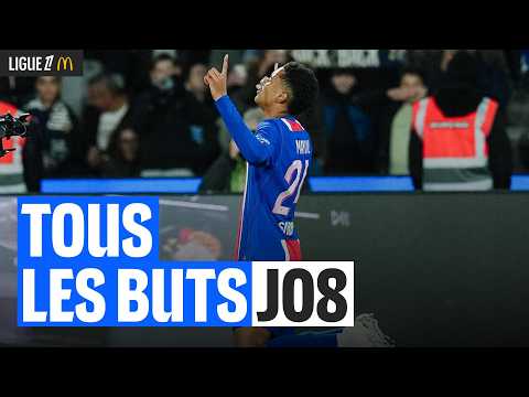 TOUS LES BUTS de la 8ème journée | Ligue 1 McDonald's 26/27