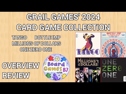 Grail Games' 2024 Card Game Collection, Overviews & Reviews! (Includes Tango) 