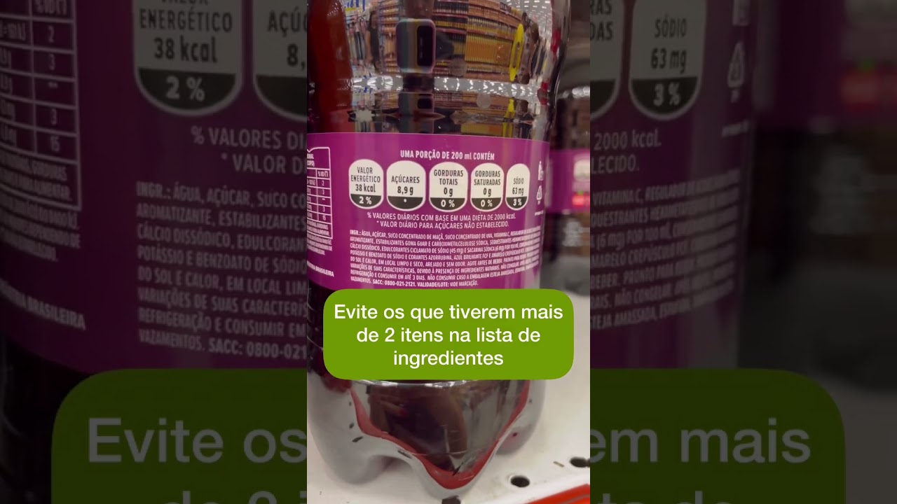 Como escolher SUCO DE UVA! 🍇