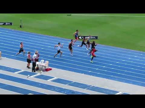 #Gout Gout  100m U20 Men Final, 2025 QLD Athletic Championships, QSAC 15/03/2025
