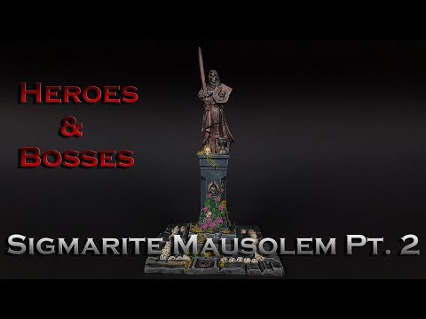 Painting Corpsewrack / Sigmarite Mausoleum Part 2