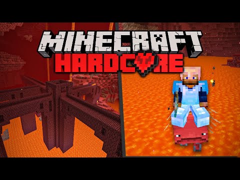 UNBELIEVABLE! Conquering a HARDCORE Minecraft Fortress - Ep9