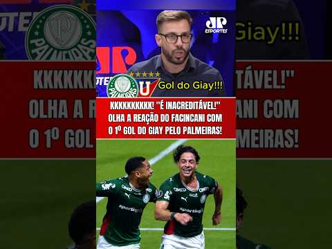 É GOL DO GIAY! INACREDITÁVEL! KKKKK! OLHA A REAÇÃO DO FACINCANI! | PALMEIRAS X LDU