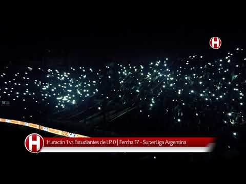 "La hinchada del Globo durante el corte de luz | Huracán 1 vs Estudiantes de LP 0 - Quemerizados" Barra: La Banda de la Quema • Club: Huracán