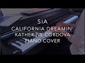 Sia - California Dreamin' (HQ piano cover) 