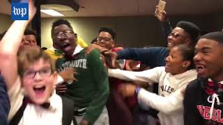 Louisiana school films the moment every senior gets accepted into college