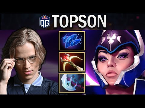OG.TOPSON LUNA WITH DAEDALUS - DOTA 2 7.29 GAMEPLAY