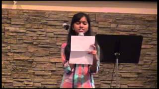Jessie - Hark The Herald Angels Sing - Christmas Service 2014