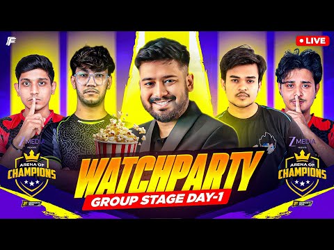 Zee Media AOC | Rocky Mamu ki Watch Party #gyangaming #freefire #freefirelive