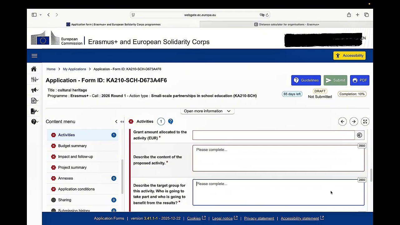 Erasmus+ KA210 Project Writing Training | Part 3: Basics and Getting Started
