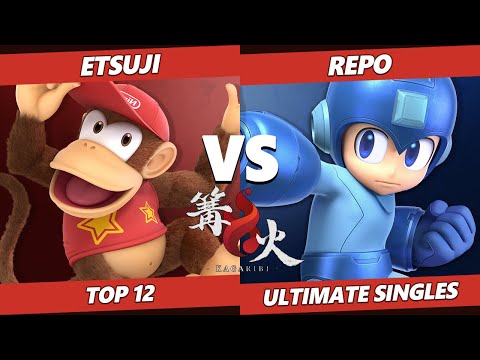 Kagaribi 5 Top 12 - Etsuji (Diddy Kong) Vs. Repo (Mega Man) SSBU Smash Ultimate