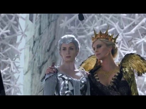 Behind The Scenes on HUNTSMAN WINTER'S WAR - Movie B-Roll & Bloopers