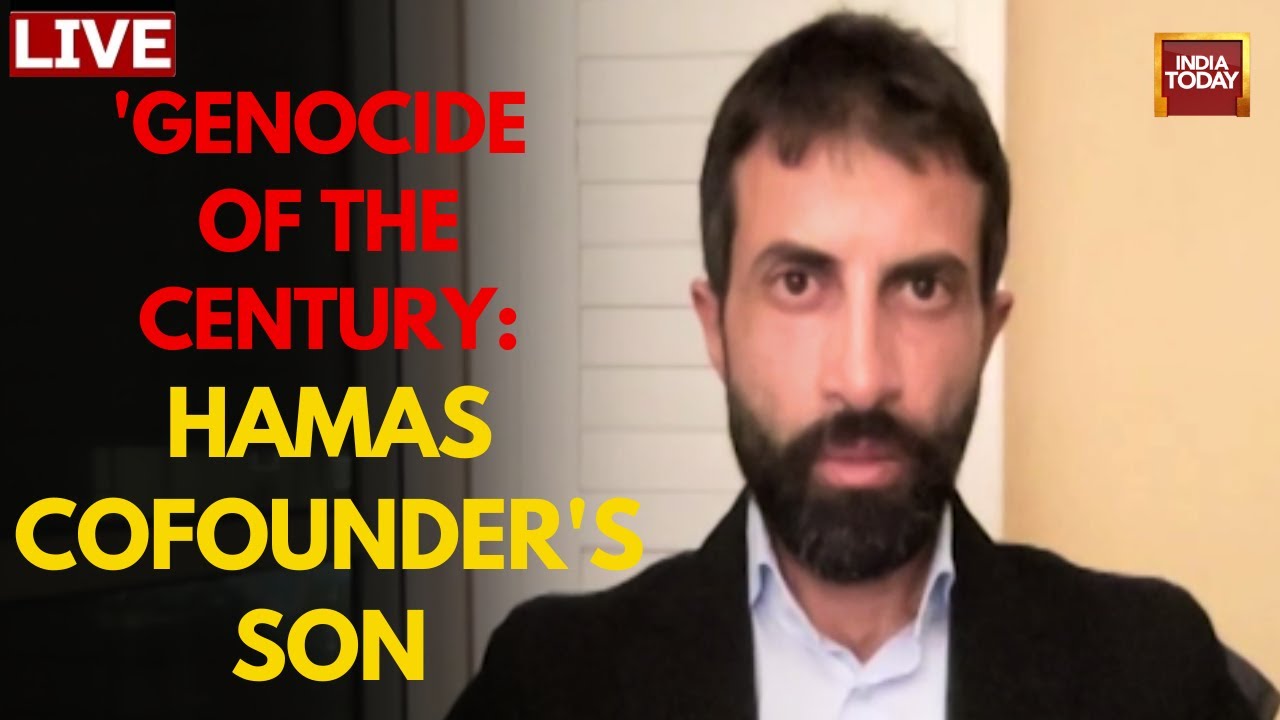 Hamas Co-Founders Son, Mosab Hassan Yousef LIVE On Israel Hamas War | Israel Palestine War LIVE News