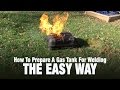 Jeep Cj5 Project Preparing A Gas Tank For Welding THE EASY WAY