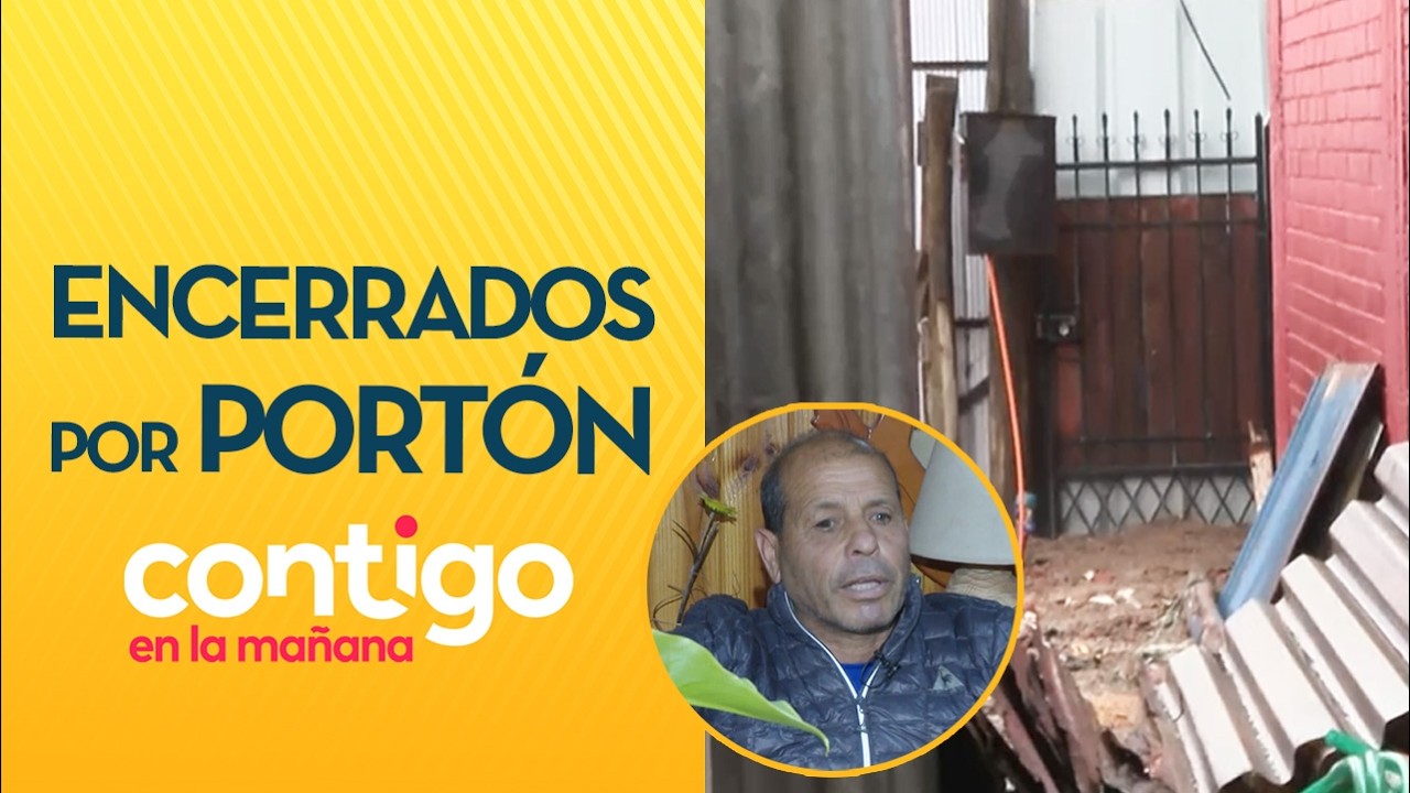 ADULTOS MAYORES AISLADOS: Vecino instaló portón que los deja encerrados - Contigo en la Mañana