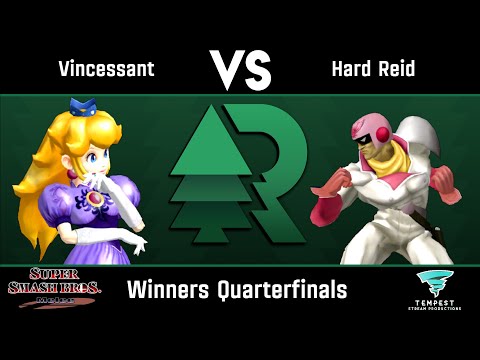 Vincessant (Peach) vs Hard Reid (Captain Falcon) - Winners Quarterfinals - Evergreen Rising #9