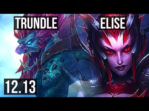 TRUNDLE vs ELISE (JNG) | 3/0/4, 400+ games | KR Diamond | 12.13