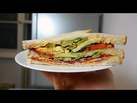 Club-Sandwich von Hustensaft Jüngling #DesignerFood