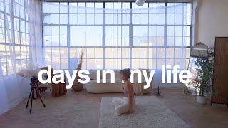 closet organization, overcoming limited beliefs, & bts of being a wellness entrepreneur // lately