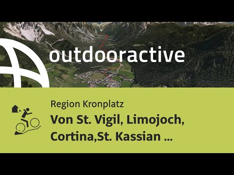 Mountainbike-tour in der Ferienregion Kronplatz: Von St. Vigil, Limojoch, ...
