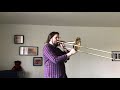 Stefan Stolarchuk, bass trombone- Haydn, Creation No. 26