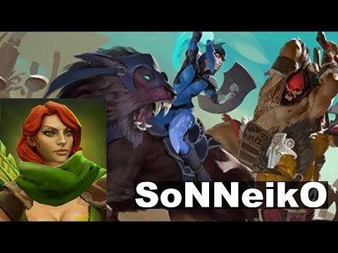 SoNNeikO Windranger Overthrow Dota 2