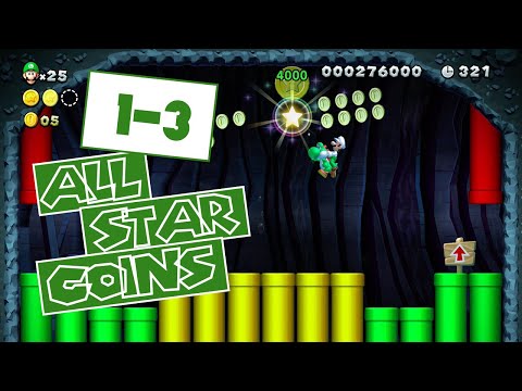 New Super Mario Bros. U Deluxe 1-3 Yoshi Hill: Complete Walkthrough (No Damage!) [Switch]