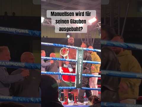 Manuellsen is booed (unjustly?)?