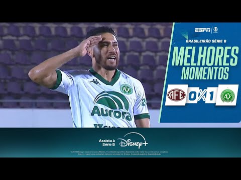 CHAPECOENSE VENCE A FERROVIÁRIA FORA DE CASA E VOLTA AO G-4 DA SÉRIE B | MELHORES MOMENTOS