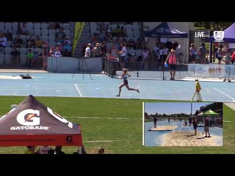 GIRLS U14 800M FINAL - 2018 STATE TRACK AND FIELD CHAMPIONSHIPS // LAVicTV