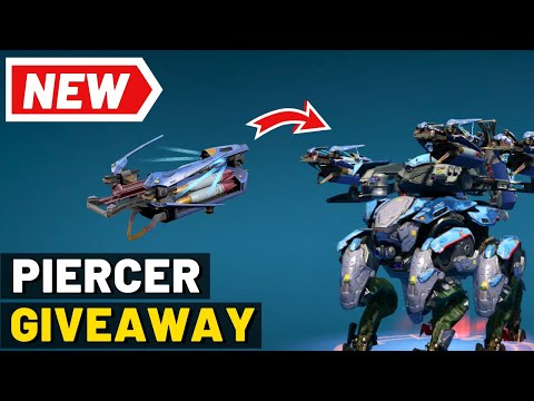 Piercer giveaway and gameplay - War Robots #WRWinPiercer