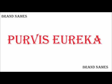 Thumbnail for How To Pronounce Purvis Eureka CAR BRANDS by Purvis Eureka