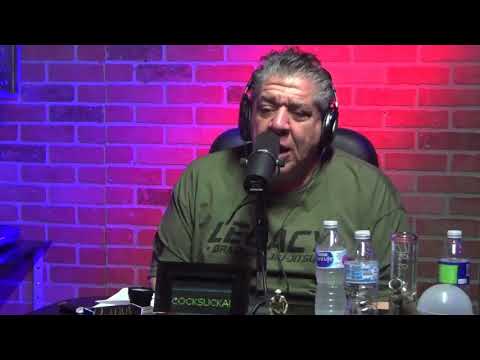 Joey Diaz goes off during the National Anthem
