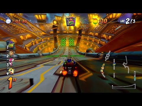Crash Team Racing "Nitro Fueled": Hyper Spaceway [1080 HD]