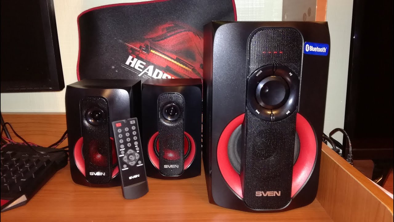 Акустическая система Sven MS-304 2.1, черный Уценка 22251