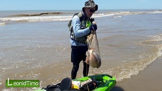 Рыбалка на каяке в море