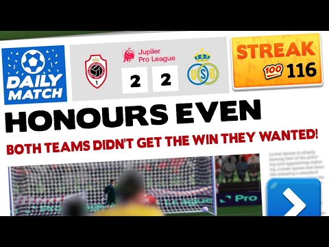 Streak - Score! Hero 2023 - Royal Antwerp Vs. Union SG