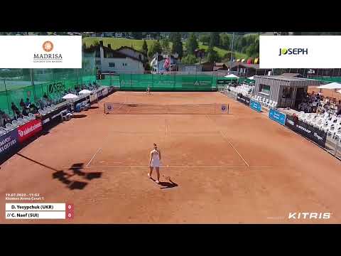 Daria Yesypchuk vs Celine Naef (JB1 KLOSTERS 2022)