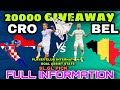 CRO vs BEL Football Match Dream11 team | CROATIA  vs BELGIUM Match Preview, Prediction | SL,GL Team