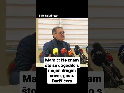 Mamić: Ne znam što se dogodilo s mojim drugim ocem, gosp. Barišićem