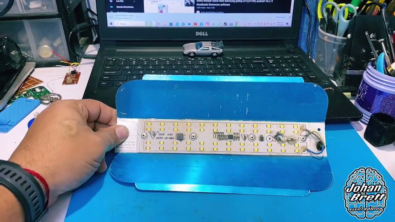 Reparación de reflector Led