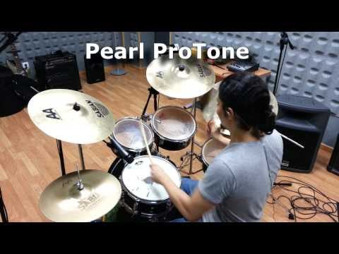 Gabrisapiens - Pearl Protone Vs Evans G2 (Music Test)