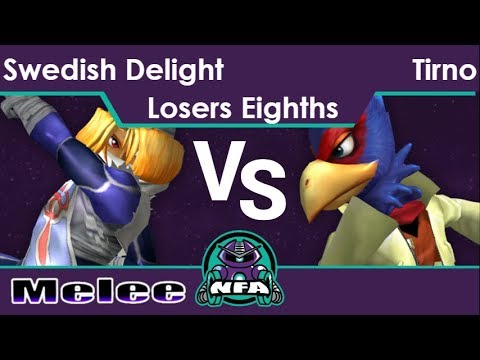 NFA 2 - Swedish Delight (Sheik) vs Tirno (Falco) Losers Eighths - Melee