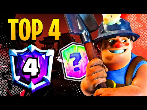 This Miner Deck Got Me *TOP 4* in Clash Royale!