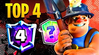 This Miner Deck Got Me *TOP 4* in Clash Royale! - Deck Guide by JuicyJ