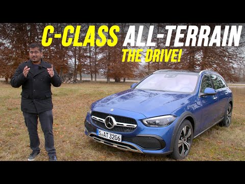 Mercedes C-Class All-Terrain DRIVING REVIEW with offroad! 2022 all-new CClass crossover