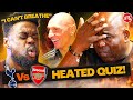 NLD QUIZ GETS HEATED! | Expressions vs Robbie | Chicken Shop Challenge 🔥 Spurs vs Arsenal Special